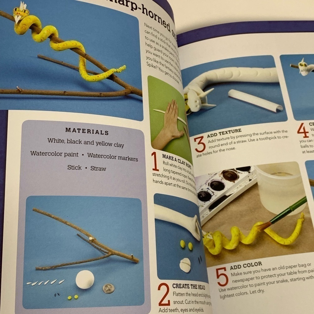 Crazy Clay Creatures by Maureen Carlson Paperback Book - Picture 9 of 11